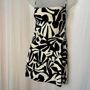 Zara Ladies Size Med Black & White Sundress $14